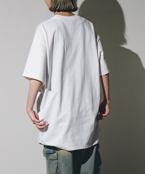 FRUIT OF THE LOOM(フルーツオブザルーム)の「【es】【EVANGELION x FRUIT OF THE LOOM】6oz 刺繍 T(Tシャツ/カットソー・メンズ・ホワイト/ブラック/ホワイト系その他/ブラック系その他・X-LARGE)」の12枚目の写真