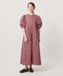 UNITED ARROWS（ユナイテッドアローズ）の「ギンガムチェック ワンピース ‐ウォッシャブル‐（ワンピース）」