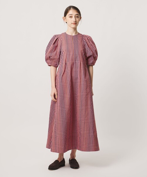 UNITED ARROWS(ユナイテッドアローズ)の「ギンガムチェック ワンピース ‐ウォッシャブル‐(ワンピース・レディース・その他3/その他5・36/38)」の21枚目の写真
