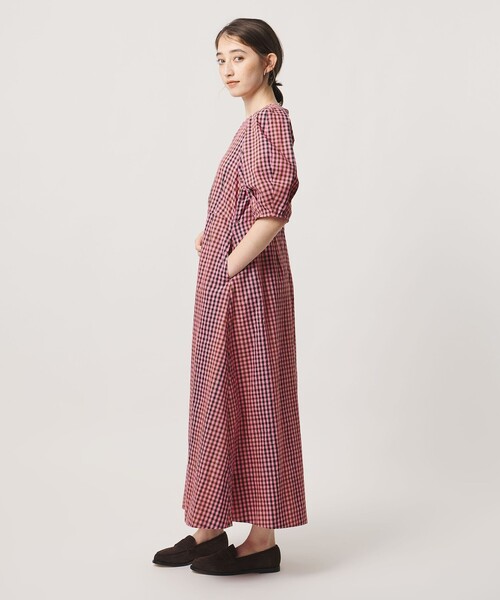 UNITED ARROWS(ユナイテッドアローズ)の「ギンガムチェック ワンピース ‐ウォッシャブル‐(ワンピース・レディース・その他3/その他5・36/38)」の20枚目の写真