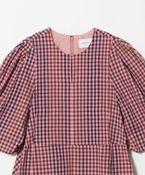 UNITED ARROWS(ユナイテッドアローズ)の「ギンガムチェック ワンピース ‐ウォッシャブル‐(ワンピース・レディース・その他3/その他5・36/38)」の6枚目の写真