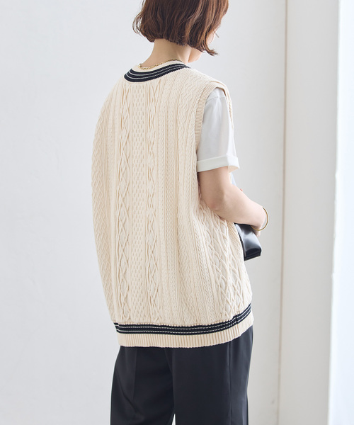 journal standard L'essage(ジャーナルスタンダードレサージュ)の「《追加6》ILL ONE EIGHTY/イル ワンエイティ 別注 TILDEN VEST ベスト(ベスト・レディース・ブラック/グリーン/ブラウン・MEDIUM)」の16枚目の写真