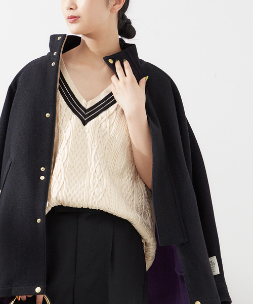 journal standard L'essage(ジャーナルスタンダードレサージュ)の「《追加6》ILL ONE EIGHTY/イル ワンエイティ 別注 TILDEN VEST ベスト(ベスト・レディース・ブラック/グリーン/ブラウン・MEDIUM)」の19枚目の写真