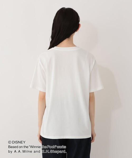 Afternoon Tea(アフタヌーンティー)の「プリントTシャツ はちみつ/ディズニーコレクション・Winnie the Pooh(Tシャツ/カットソー・レディース・オフホワイト・MEDIUM)」の2枚目の写真