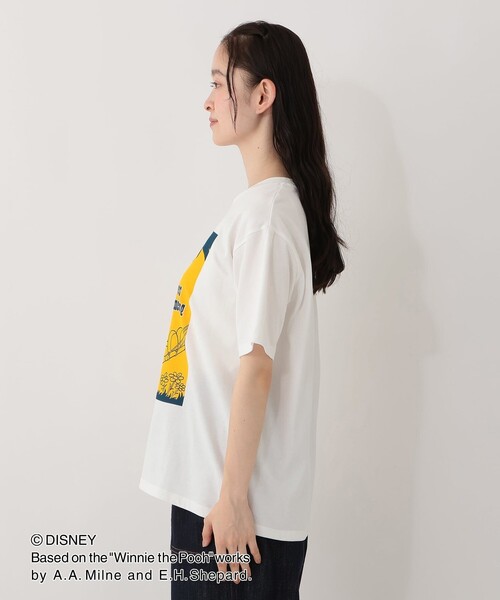 Afternoon Tea(アフタヌーンティー)の「プリントTシャツ はちみつ/ディズニーコレクション・Winnie the Pooh(Tシャツ/カットソー・レディース・オフホワイト・MEDIUM)」の3枚目の写真