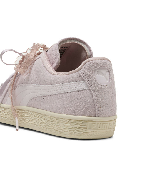 PUMA(プーマ)の「PUMA プーマ ウィメンズ スウェード ブルーム スニーカー(スニーカー・レディース・アイボリー/ブラック×グレー/スモークピンク・25.5cm/25.0cm/24.5cm/24.0cm/26.0cm/22.0cm/22.5cm/23.5cm/23.0cm)」の7枚目の写真