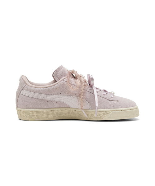 PUMA(プーマ)の「PUMA プーマ ウィメンズ スウェード ブルーム スニーカー(スニーカー・レディース・アイボリー/ブラック×グレー/スモークピンク・25.5cm/25.0cm/24.5cm/24.0cm/26.0cm/22.0cm/22.5cm/23.5cm/23.0cm)」の9枚目の写真