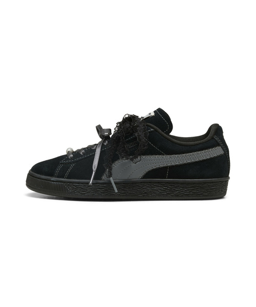 PUMA(プーマ)の「PUMA プーマ ウィメンズ スウェード ブルーム スニーカー(スニーカー・レディース・アイボリー/ブラック×グレー/スモークピンク・25.5cm/25.0cm/24.5cm/24.0cm/26.0cm/22.0cm/22.5cm/23.5cm/23.0cm)」の12枚目の写真