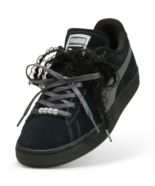 PUMA(プーマ)の「PUMA プーマ ウィメンズ スウェード ブルーム スニーカー(スニーカー・レディース・アイボリー/ブラック×グレー/スモークピンク・25.5cm/25.0cm/24.5cm/24.0cm/26.0cm/22.0cm/22.5cm/23.5cm/23.0cm)」の17枚目の写真