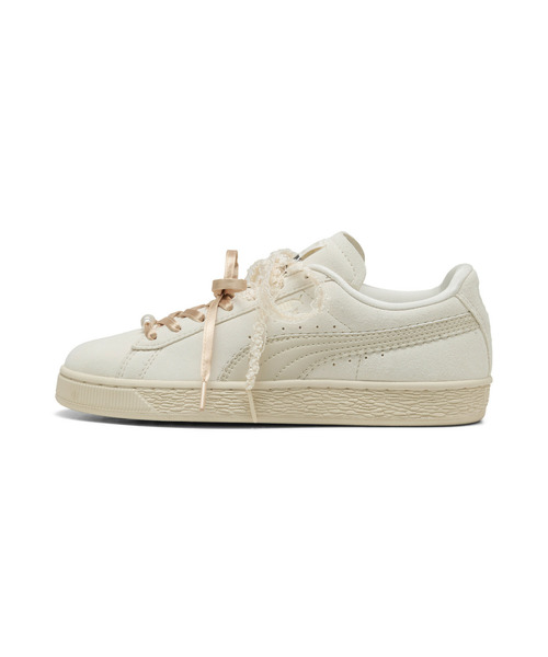 PUMA(プーマ)の「PUMA プーマ ウィメンズ スウェード ブルーム スニーカー(スニーカー・レディース・アイボリー/ブラック×グレー/スモークピンク・25.5cm/25.0cm/24.5cm/24.0cm/26.0cm/22.0cm/22.5cm/23.5cm/23.0cm)」の19枚目の写真