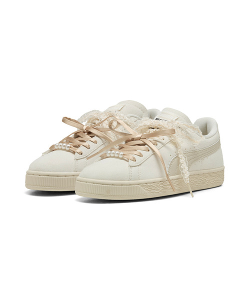 PUMA(プーマ)の「PUMA プーマ ウィメンズ スウェード ブルーム スニーカー(スニーカー・レディース・アイボリー/ブラック×グレー/スモークピンク・25.5cm/25.0cm/24.5cm/24.0cm/26.0cm/22.0cm/22.5cm/23.5cm/23.0cm)」の20枚目の写真