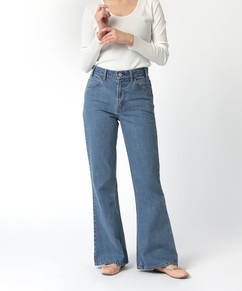 J.B. ATTIRE（ジェイビーアタイア）の「J.B. ATTIRE  RIVE GAUCHE DENIM（デニムパンツ・レディース・LT.Blue・0/3）」の4枚目の写真
