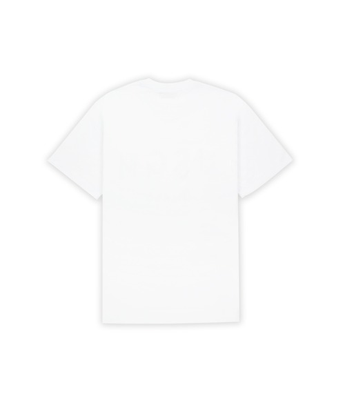 MSGM（エムエスジーエム）の「【NEW】MSGM ブラッシュロゴ Tシャツ【Japan Exclusive/FOIL PRINT】（Tシャツ/カットソー・メンズ・ブラック×シルバー/ホワイト×シルバー・XS/S/M/L/XL）」の3枚目の写真