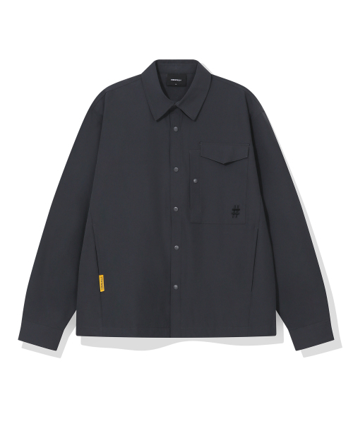 BEENTRILL(ビントリル)の「エッセンシャルユーティリティコンフォートフィットシャケット(ダークグレー)(その他トップス・レディース・その他・MEDIUM/LARGE/X-LARGE)」の1枚目の写真