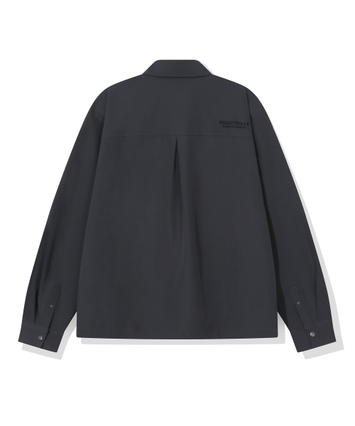 BEENTRILL(ビントリル)の「エッセンシャルユーティリティコンフォートフィットシャケット(ダークグレー)(その他トップス・レディース・その他・MEDIUM/LARGE/X-LARGE)」の2枚目の写真