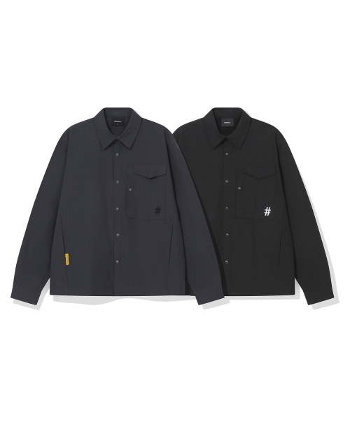 BEENTRILL(ビントリル)の「エッセンシャルユーティリティコンフォートフィットシャケット(ダークグレー)(その他トップス・レディース・その他・MEDIUM/LARGE/X-LARGE)」の4枚目の写真