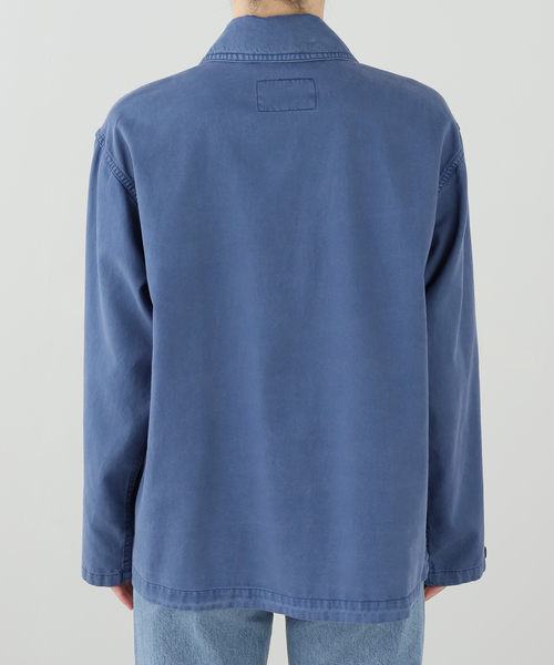 FRAMeWORK(フレームワーク)の「GARMENT DYED カバーオール(カバーオール・レディース・グリーン/サックスブルー・FREE)」の20枚目の写真