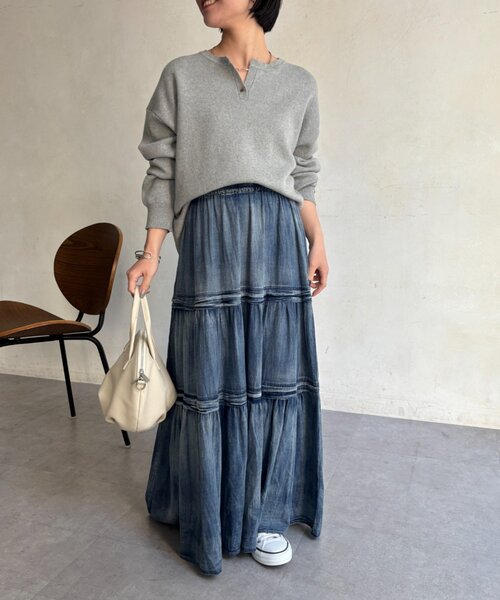 Jena espace merveilleux（ジェナ　エスパスメルヴェイユ）の「本革ギャザーボストンバッグ（トートバッグ・レディース・アイボリー/ブラック・FREE）」の7枚目の写真