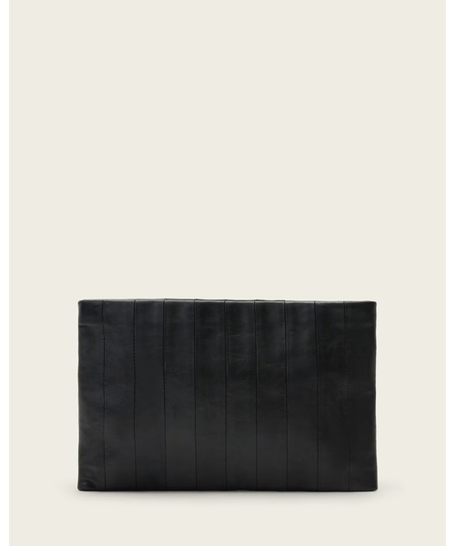 ALLSAINTS(オールセインツ)の「BETTINA LEATHER CLUTCH BAG | BETTINA レザー クラッチ バッグ(クラッチバッグ・レディース・ブラック・ONE SIZE)」の1枚目の写真