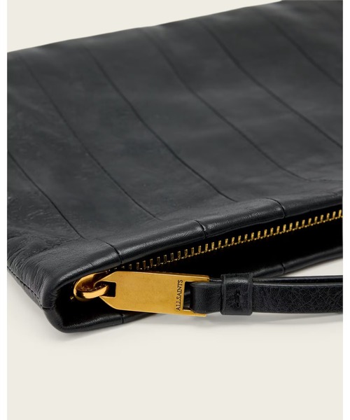 ALLSAINTS(オールセインツ)の「BETTINA LEATHER CLUTCH BAG | BETTINA レザー クラッチ バッグ(クラッチバッグ・レディース・ブラック・ONE SIZE)」の5枚目の写真