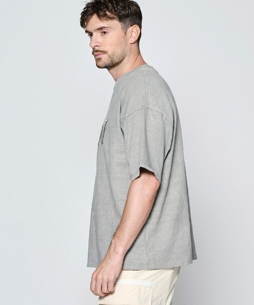 ACANTHUS(アカンサス)の「mt10680- Heavy oz Tee ヘビーオンスTシャツ(CT2708)(Tシャツ/カットソー・メンズ・ライトグレー/ダークグレー・XL/L/M)」の7枚目の写真