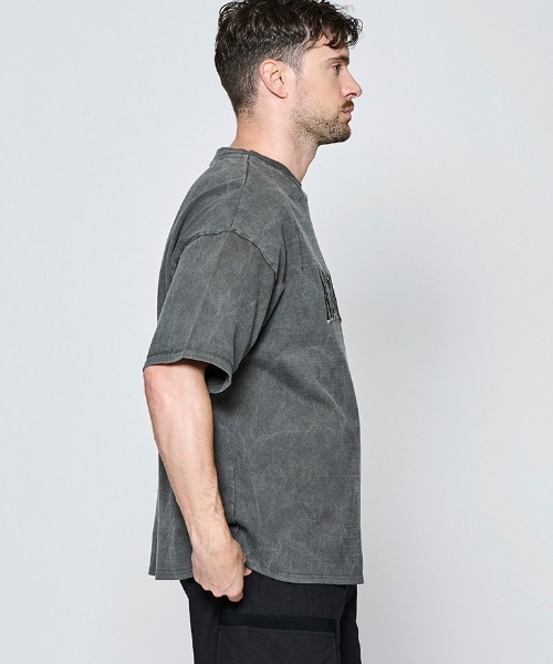 ACANTHUS(アカンサス)の「mt10680- Heavy oz Tee ヘビーオンスTシャツ(CT2708)(Tシャツ/カットソー・メンズ・ライトグレー/ダークグレー・XL/L/M)」の12枚目の写真
