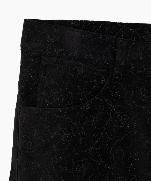 LAD MUSICIAN(ラッドミュージシャン)の「COTTON VELVETEEN STARAIGHT PANTS(その他パンツ・メンズ・ブラック×ブラック・46/44/42)」の7枚目の写真