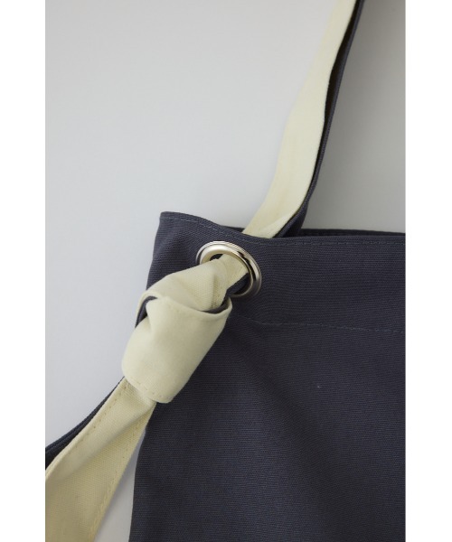 RIM.ARK(リムアーク)の「Canvas shoulder bag(キャンバス ショルダー バッグ)(ショルダーバッグ・レディース・グレー/ブラック・FREE)」の15枚目の写真