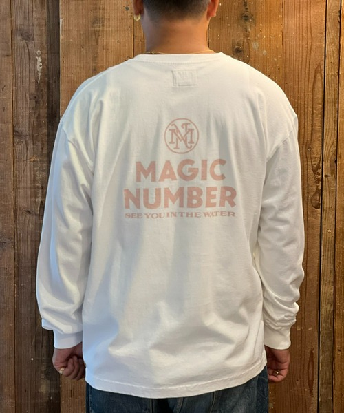 MAGIC NUMBER(マジック ナンバー)の「【MAGIC NUMBER】GOOD TIMES US COTTON L/S T-SHIRT(Tシャツ/カットソー・メンズ・ホワイト系その他/ホワイト×ピンク/ホワイト×ブラック・LARGE/MEDIUM)」の8枚目の写真