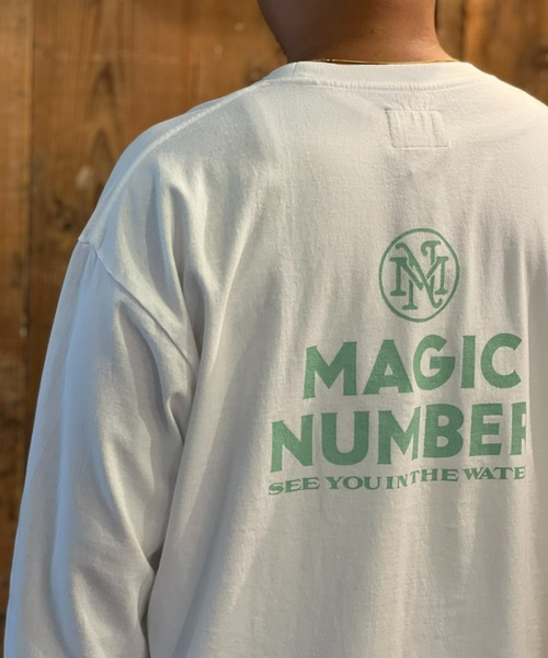 MAGIC NUMBER(マジック ナンバー)の「【MAGIC NUMBER】GOOD TIMES US COTTON L/S T-SHIRT(Tシャツ/カットソー・メンズ・ホワイト系その他/ホワイト×ピンク/ホワイト×ブラック・LARGE/MEDIUM)」の7枚目の写真