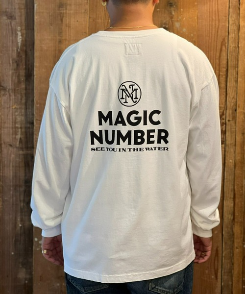 MAGIC NUMBER(マジック ナンバー)の「【MAGIC NUMBER】GOOD TIMES US COTTON L/S T-SHIRT(Tシャツ/カットソー・メンズ・ホワイト系その他/ホワイト×ピンク/ホワイト×ブラック・LARGE/MEDIUM)」の4枚目の写真
