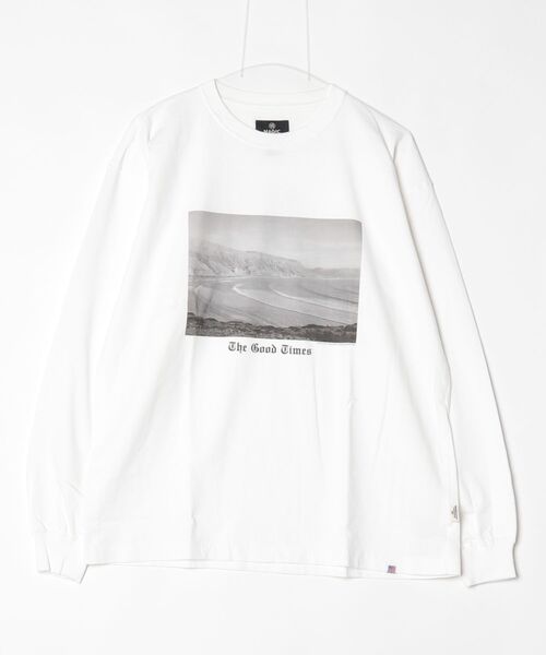 MAGIC NUMBER(マジック ナンバー)の「【MAGIC NUMBER】GOOD TIMES US COTTON L/S T-SHIRT(Tシャツ/カットソー・メンズ・ホワイト系その他/ホワイト×ピンク/ホワイト×ブラック・LARGE/MEDIUM)」の12枚目の写真