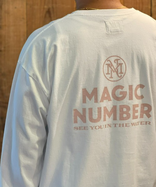 MAGIC NUMBER(マジック ナンバー)の「【MAGIC NUMBER】GOOD TIMES US COTTON L/S T-SHIRT(Tシャツ/カットソー・メンズ・ホワイト系その他/ホワイト×ピンク/ホワイト×ブラック・LARGE/MEDIUM)」の9枚目の写真