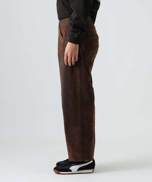 BAYFLOW(ベイフロー)の「フロッキーデニムパンツ(その他パンツ・メンズ・ネイビー/ブラウン・LARGE/MEDIUM)」の20枚目の写真