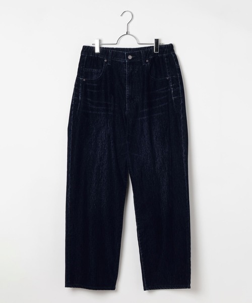 BAYFLOW(ベイフロー)の「フロッキーデニムパンツ(その他パンツ・メンズ・ネイビー/ブラウン・LARGE/MEDIUM)」の17枚目の写真