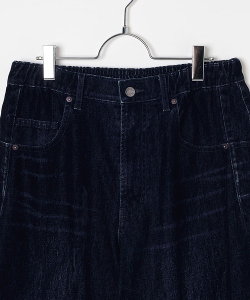 BAYFLOW(ベイフロー)の「フロッキーデニムパンツ(その他パンツ・メンズ・ネイビー/ブラウン・LARGE/MEDIUM)」の22枚目の写真