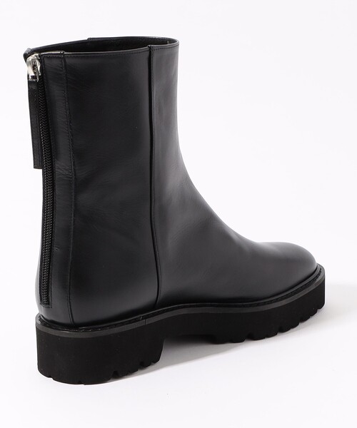 DES PRES(デ・プレ)の「DES PRES バックジップショートブーツ(ブーツ・レディース・ブラック・23.0cm/23.5cm/24.0cm/24.5cm)」の5枚目の写真