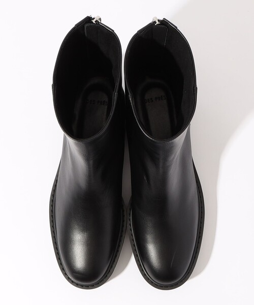 DES PRES(デ・プレ)の「DES PRES バックジップショートブーツ(ブーツ・レディース・ブラック・23.0cm/23.5cm/24.0cm/24.5cm)」の8枚目の写真