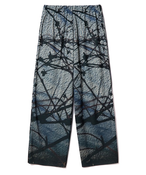 NON TOKYO(ノントーキョー)の「PRINT RIB WIDE PANTS(その他パンツ・レディース・ブルー系/グリーン系・FREE)」の8枚目の写真
