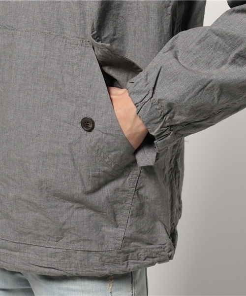 ikka（イッカ）の「タイプライターアノラックパーカー（マウンテンパーカー・メンズ・グレー/オリーブ・MEDIUM/X-LARGE/LARGE）」の6枚目の写真