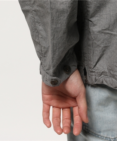 ikka（イッカ）の「タイプライターアノラックパーカー（マウンテンパーカー・メンズ・グレー/オリーブ・MEDIUM/X-LARGE/LARGE）」の7枚目の写真