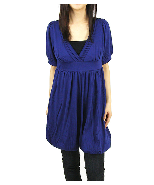 Abahouse Devinette（ドゥヴィネット）の「カットワンピース（ワンピース・レディース・ブラック/チャコールグレー/ブルー・FREE）」の14枚目の写真