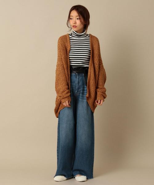 Another Edition(アナザーエディション)の「デニムワイドパンツ/ AEBC DNM WIDE PTⅡ(デニムパンツ・レディース・ブラック/コバルトブルー・SMALL/MEDIUM)」の15枚目の写真