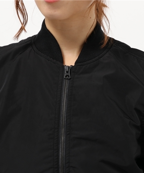 Alpha Industries（アルファインダストリーズ）の「【ALPHA】MA-1ライト（MA-1・レディース・ダークグレー/ブラック/オリーブ/ピンク/ダークブラウン・LARGE/MEDIUM）」の9枚目の写真