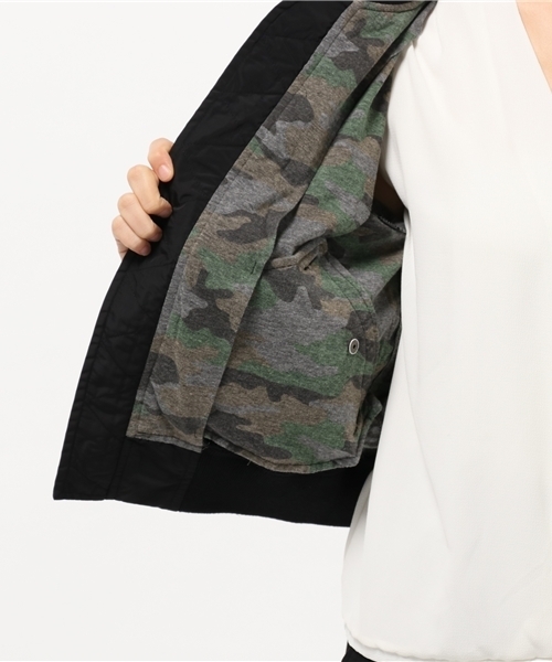 Alpha Industries（アルファインダストリーズ）の「【ALPHA】MA-1ライト（MA-1・レディース・ダークグレー/ブラック/オリーブ/ピンク/ダークブラウン・LARGE/MEDIUM）」の14枚目の写真