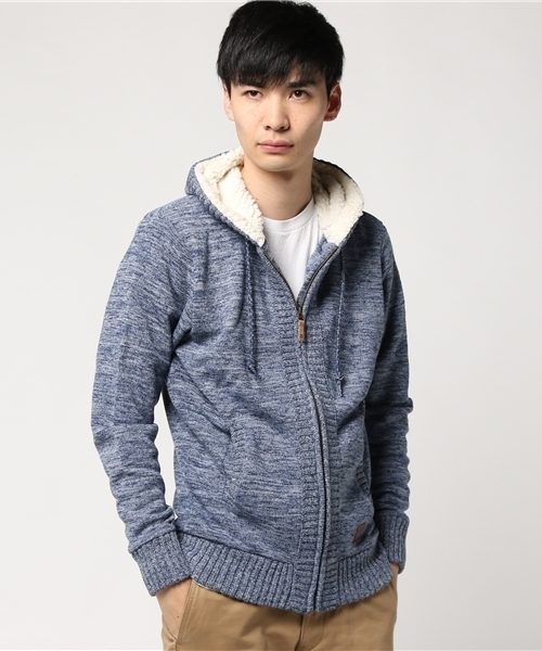 BILLABONG(ビラボン)の「BILLABONG 【SURFPLUS】DONAVON ジップパーカ(パーカー・メンズ・チャコールグレー/グレー/ネイビー・LARGE/MEDIUM/X-LARGE)」の3枚目の写真