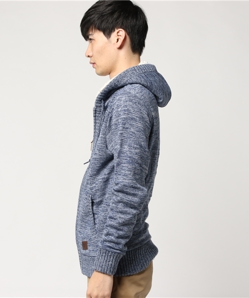 BILLABONG(ビラボン)の「BILLABONG 【SURFPLUS】DONAVON ジップパーカ(パーカー・メンズ・チャコールグレー/グレー/ネイビー・LARGE/MEDIUM/X-LARGE)」の4枚目の写真