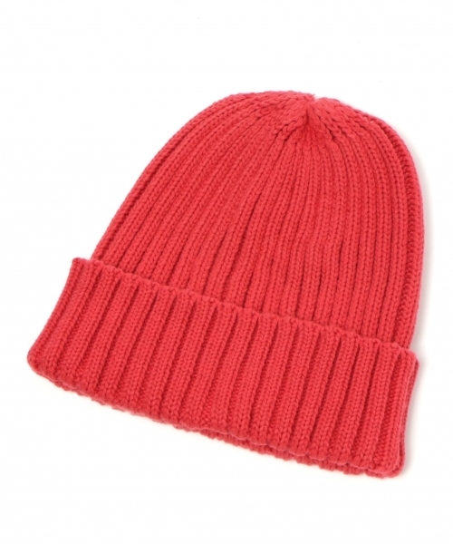 GLOBAL WORK（グローバルワーク）の「リブワッチ/738610（ニットキャップ/ビーニー・レディース・ダークグレー/ホワイト/レッド/ブラック/ブルー・FREE）」の5枚目の写真