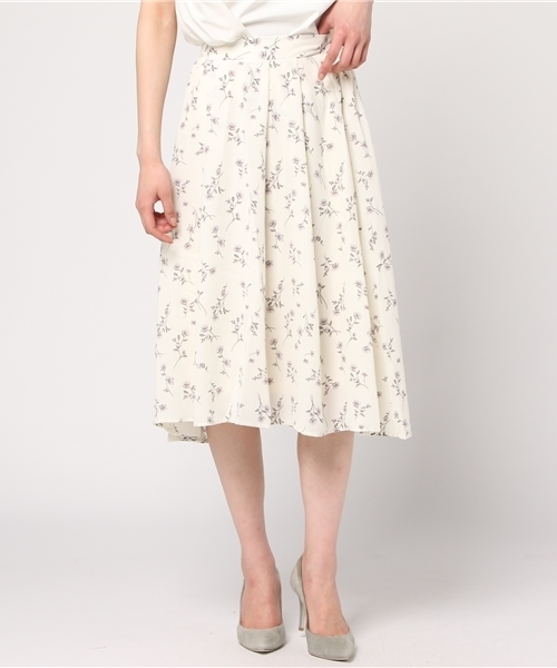 Honeys（ハニーズ）の「イレギュラーヘムスカート（スカート・レディース・ブラック/ホワイト系その他/ピンク/ネイビー/ブルー系その他/ブラック系その他・S/L/M）」の2枚目の写真