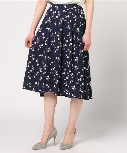 Honeys（ハニーズ）の「イレギュラーヘムスカート（スカート・レディース・ブラック/ホワイト系その他/ピンク/ネイビー/ブルー系その他/ブラック系その他・S/L/M）」の5枚目の写真